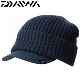 Шапка Daiwa Knit Cap With Brim Navy